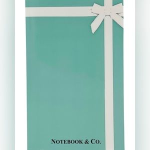 New Notebook & Co. Turquoise Teal Blue & Ribbon Diary Notebook